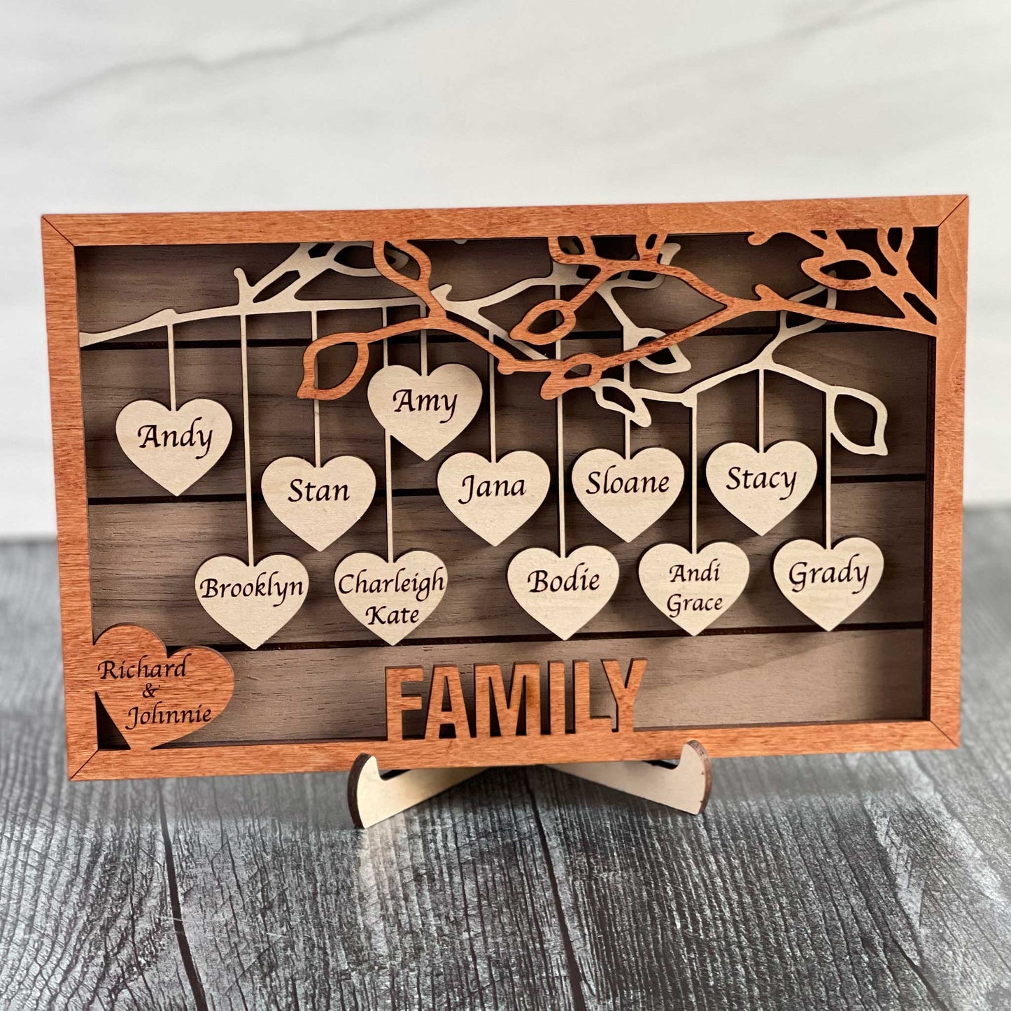 Hanging Heart Frame - Large