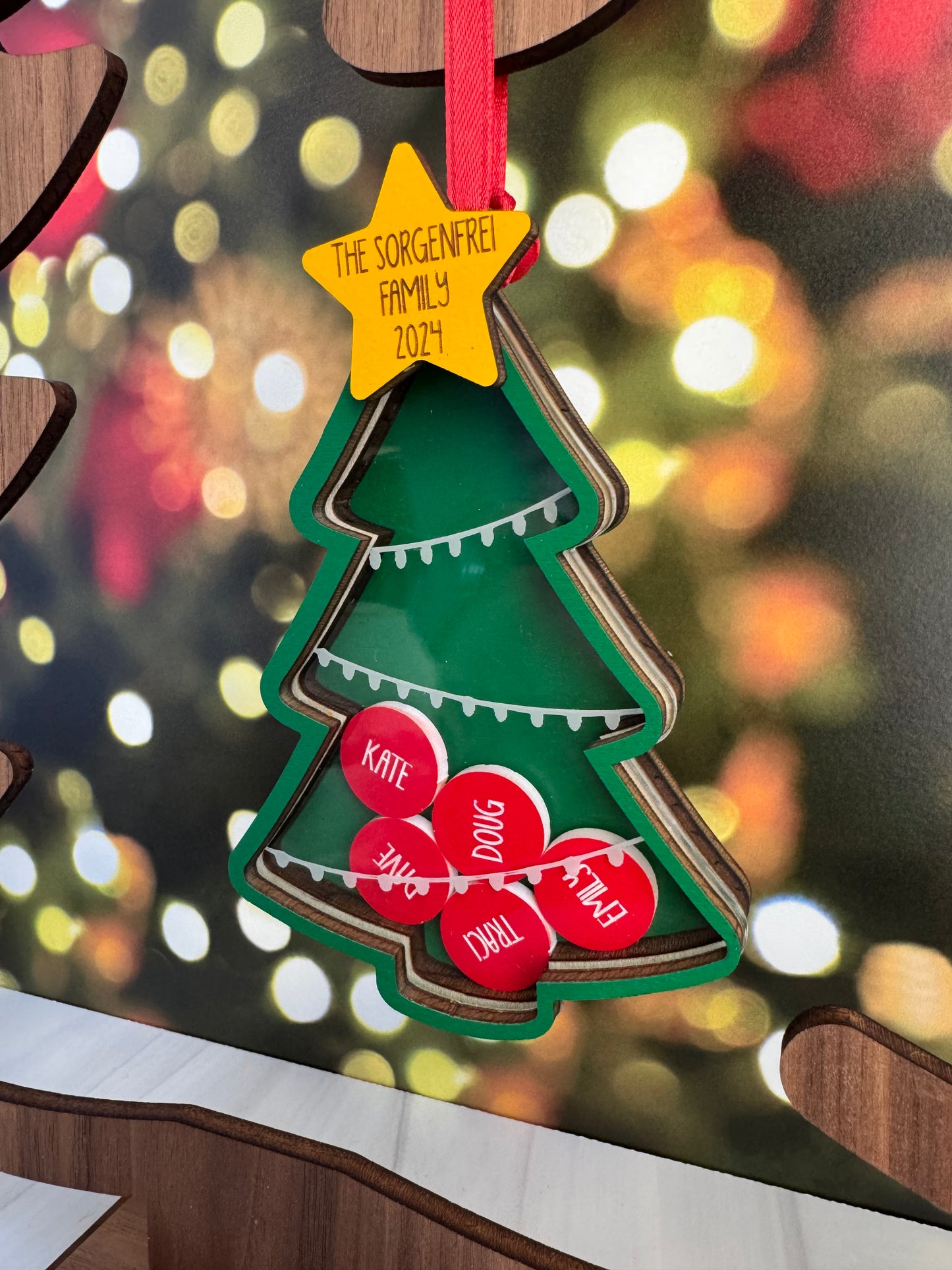 Tree Shaker Ornament