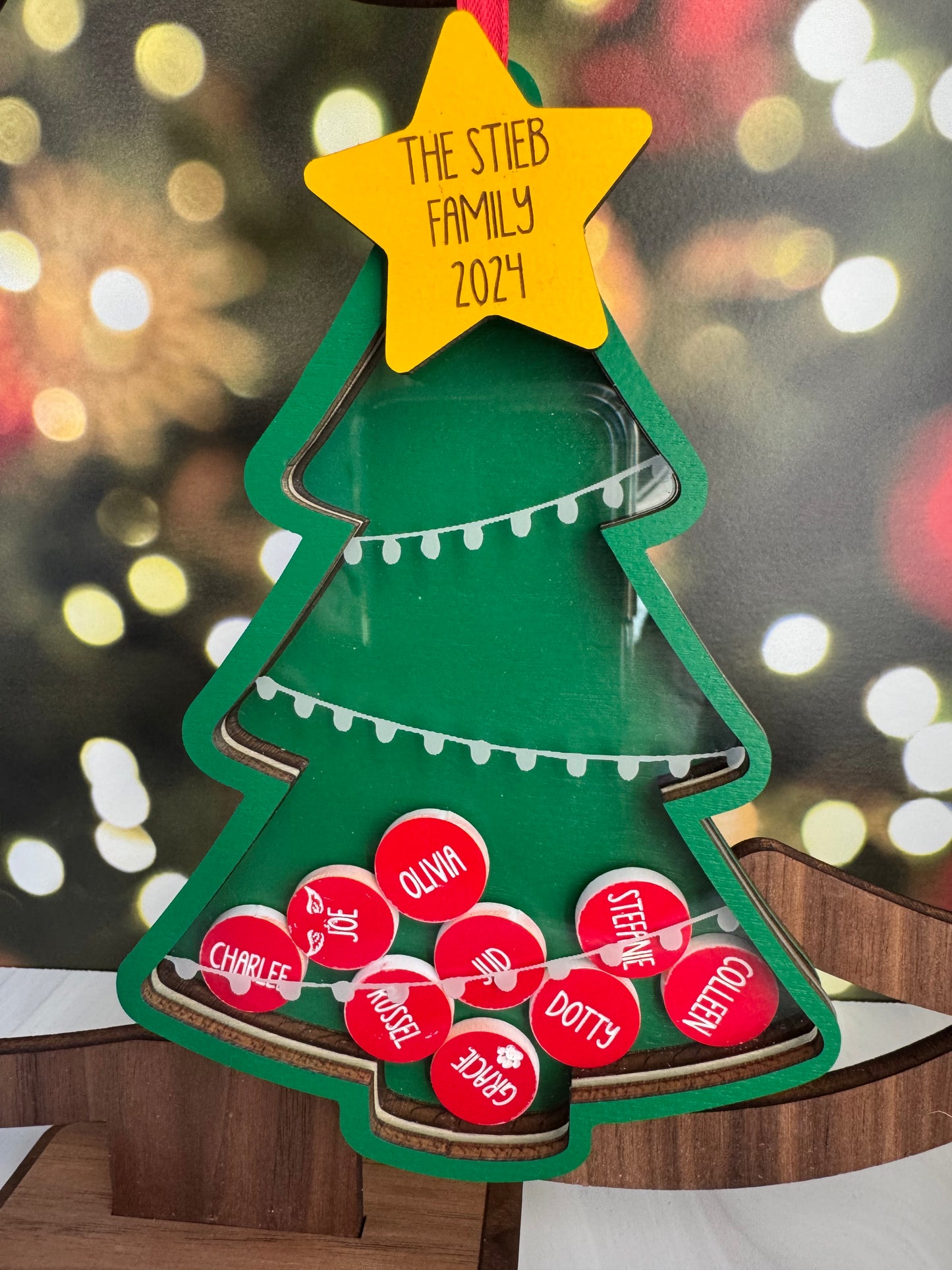 Tree Shaker Ornament
