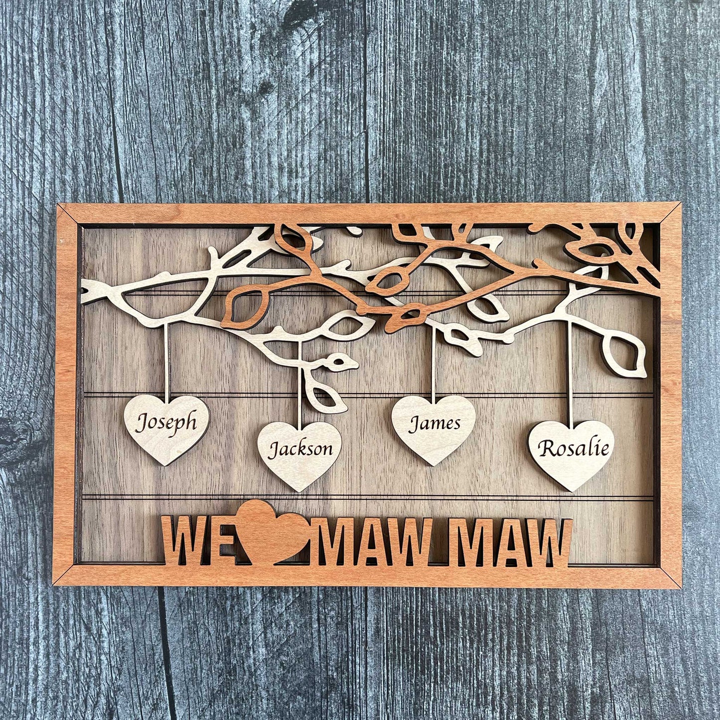 Hanging Heart Frame - Large