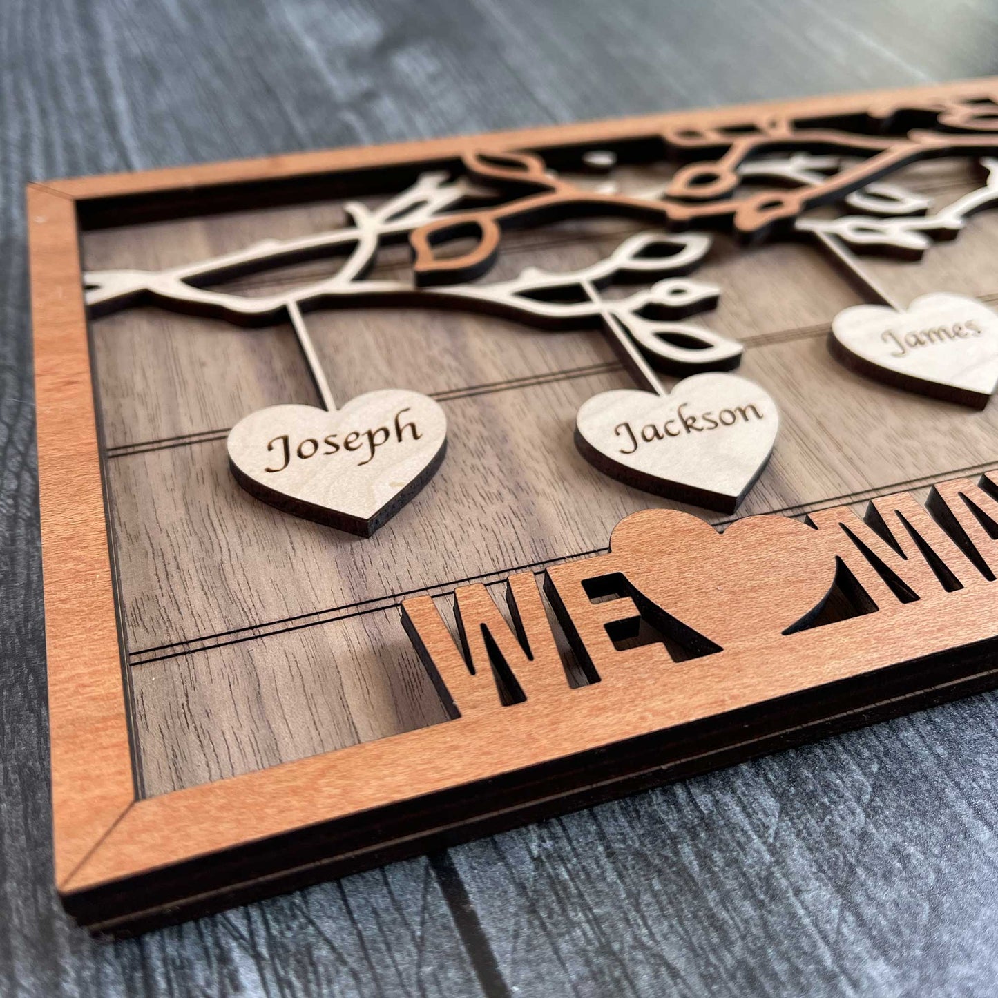 Hanging Heart Frame - Large