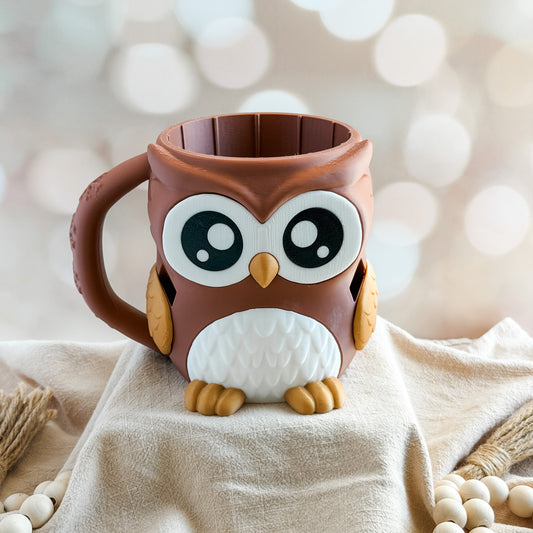 Owlfonso the Owl Ice Cream Pint Holder