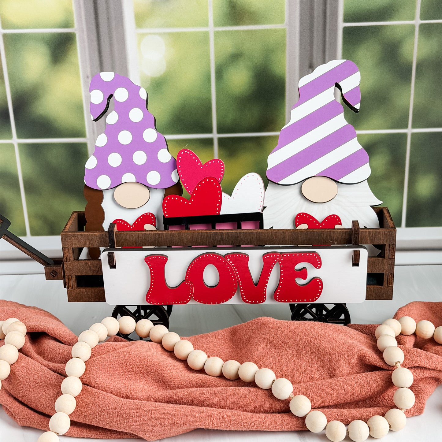 Add on for Shelf Sitter - Gnome Sweet Gnome: Love