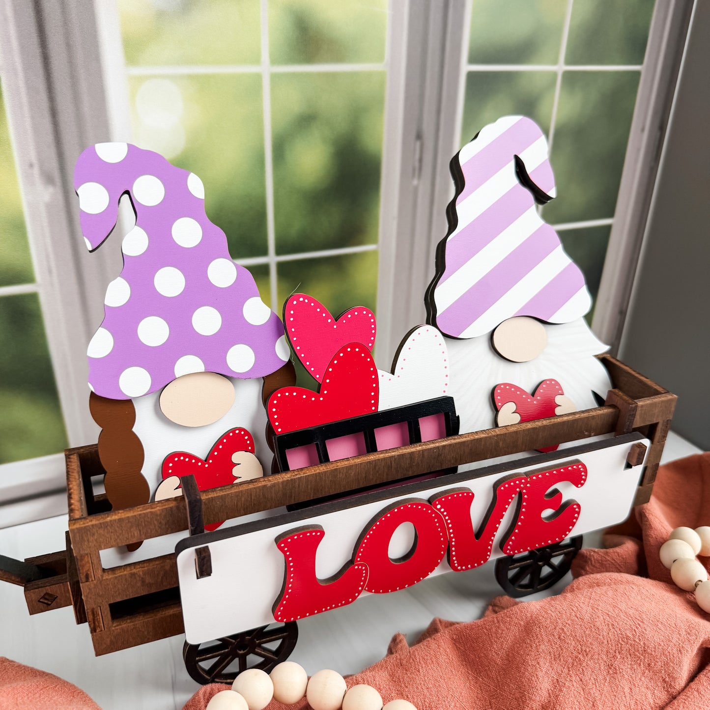 Add on for Shelf Sitter - Gnome Sweet Gnome: Love