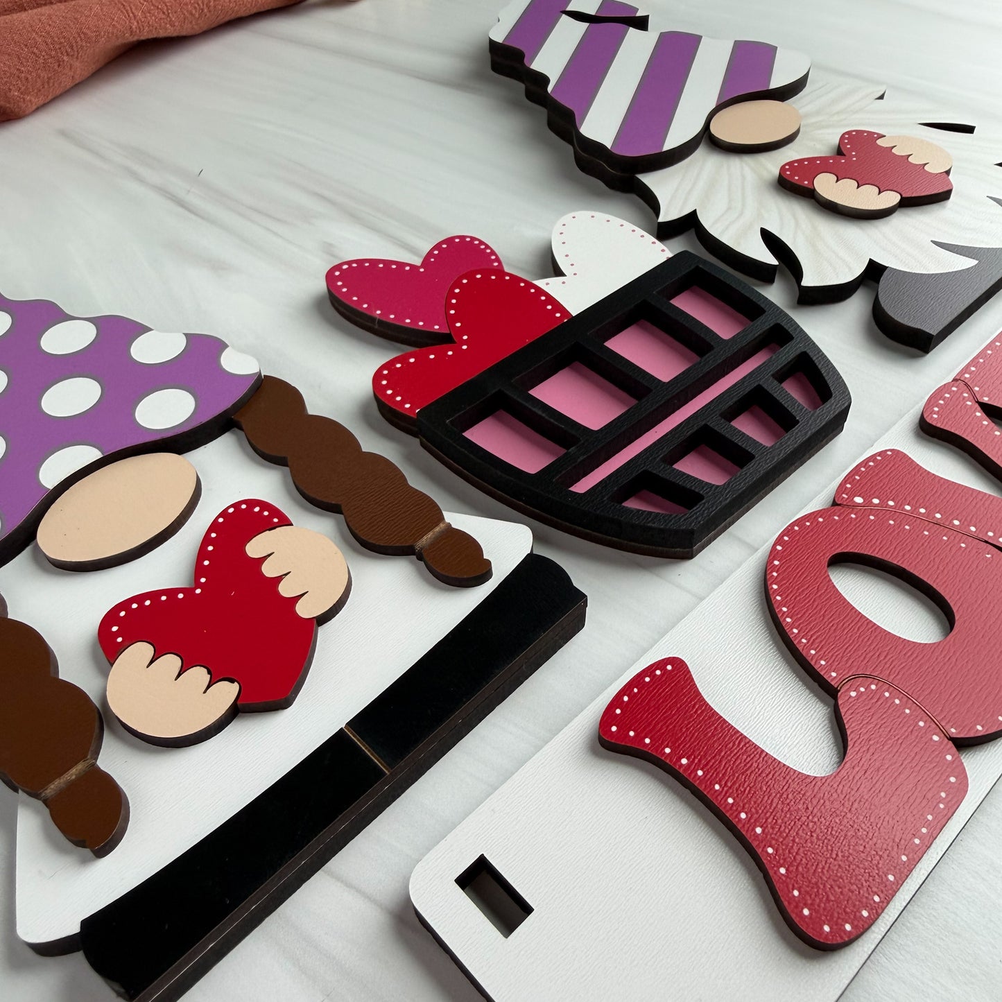 Add on for Shelf Sitter - Gnome Sweet Gnome: Love